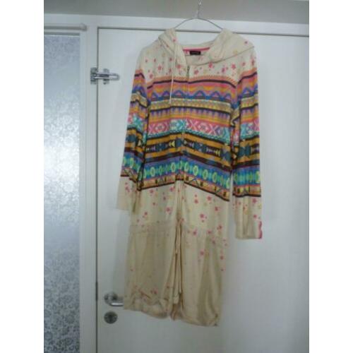 RIVER ISLAND playsuit jumpsuit kort nieuw aztec kleur ecru