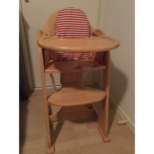 Houten kinderstoel