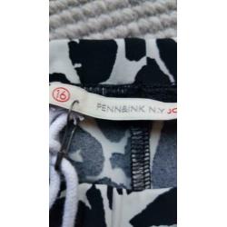 Penn and Ink legging, maat 36, animal print