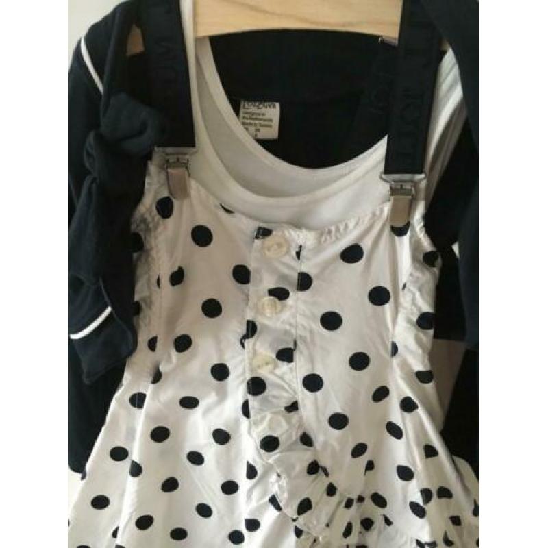 Prachtige set Jottum Salanya jurk/bolero, NIEUW, mt. 98