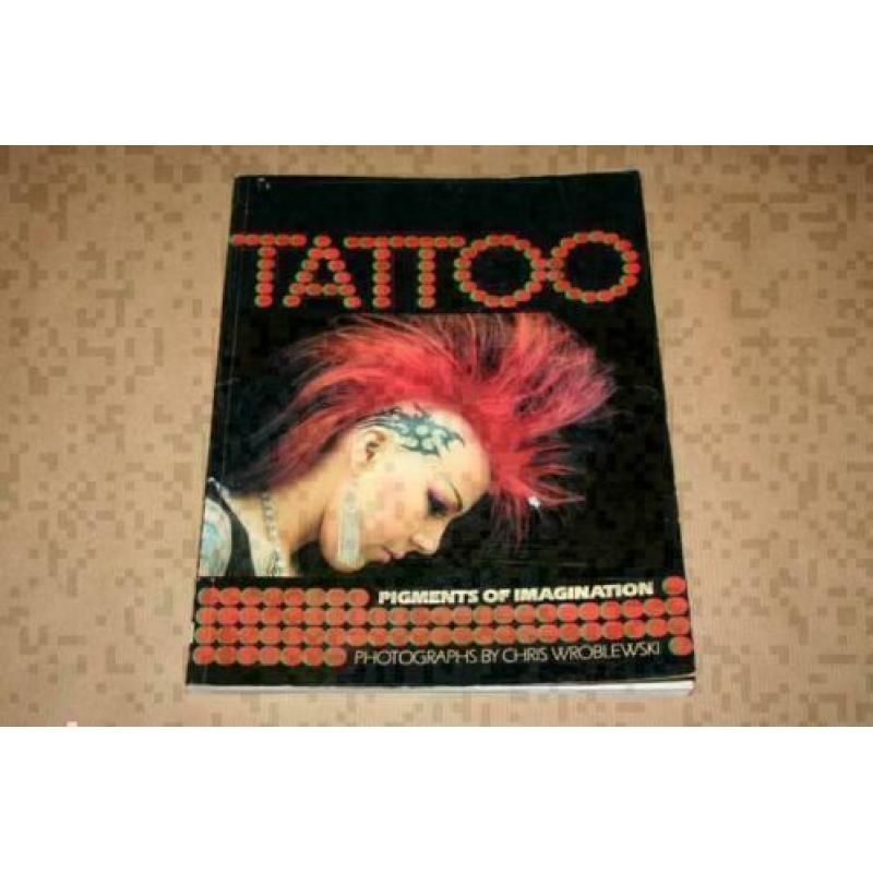 Fraai boek over tatoeages - Tattoo Pigments of Imagination !