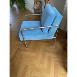 Zuiver X-Bang fauteuil lichtblauw