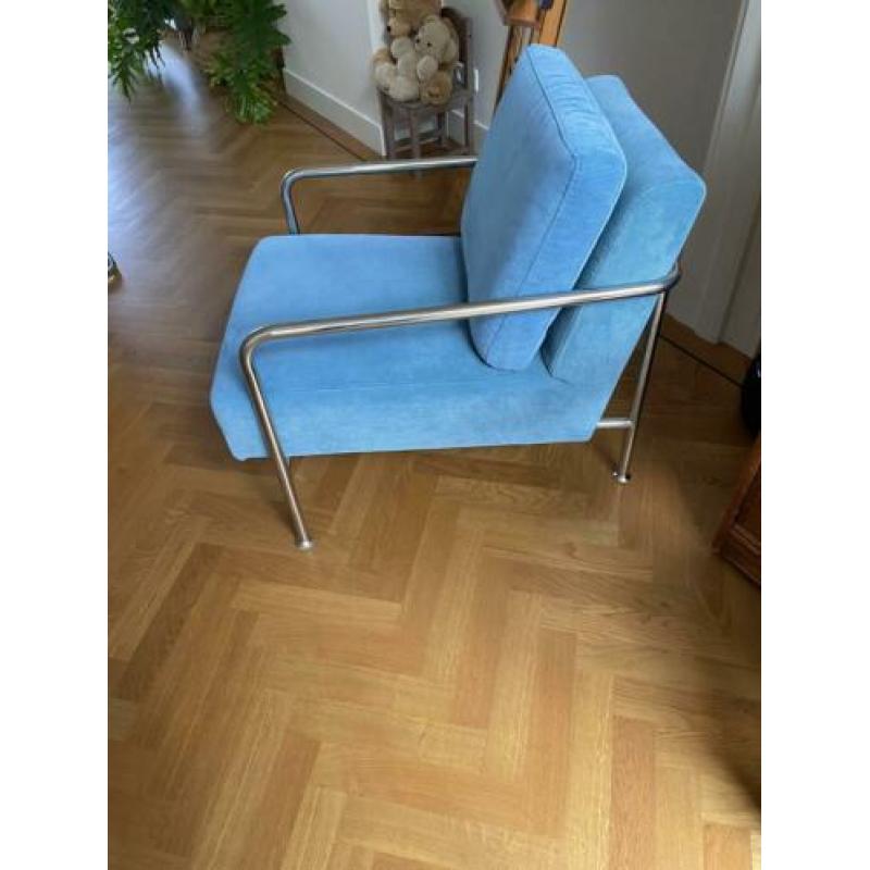 Zuiver X-Bang fauteuil lichtblauw