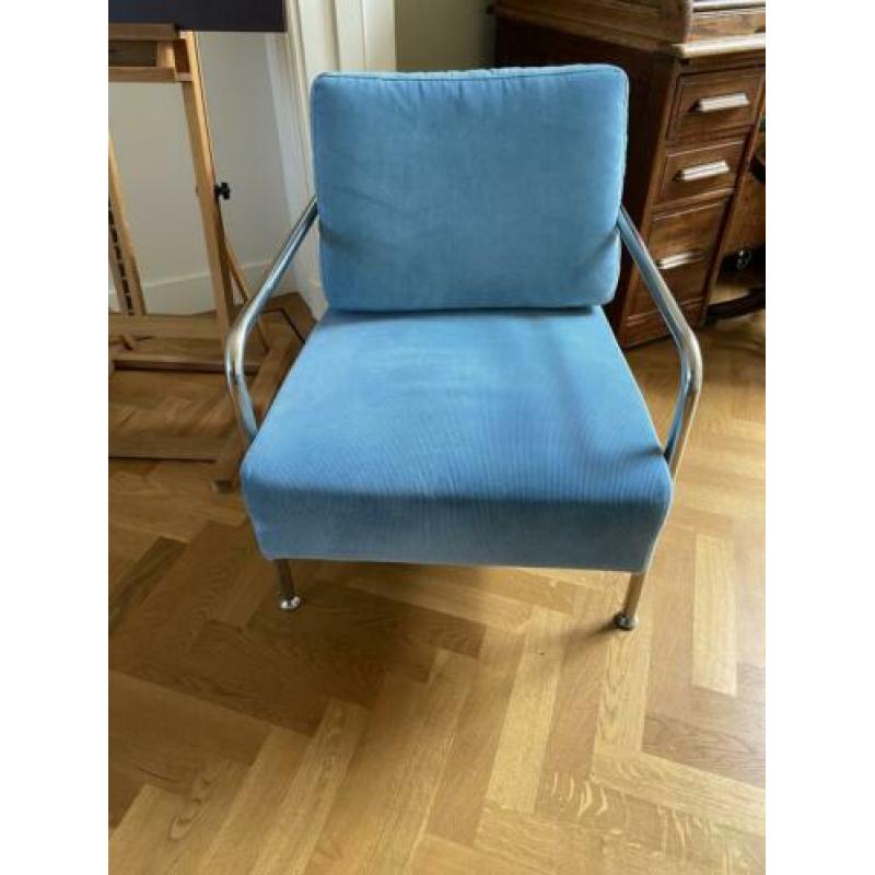 Zuiver X-Bang fauteuil lichtblauw