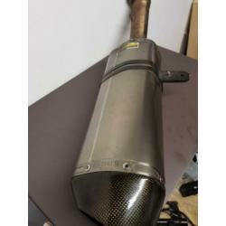 Akrapovic Slip-On Exhaust Yamaha FZ8  Fazer M-HR024