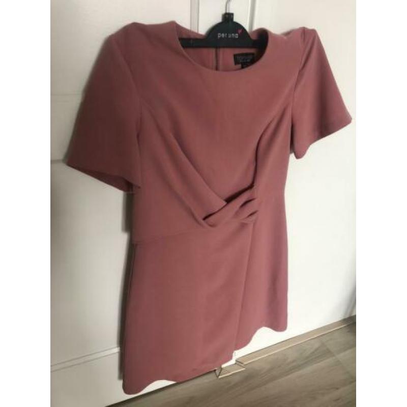 Topshop roze jurk maat 38