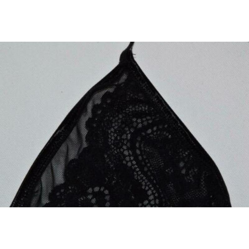 NIEUW: Zwarte kanten Erbs Denmark bralette - maat XS