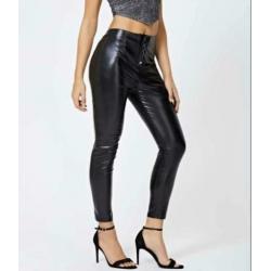 Leren broek maat 38