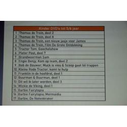 Kinder DVD's (tm 5/6 jaar)