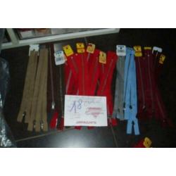 naaien naaien ritsen-metaal-15-cm broekrits + ykk + riri mer