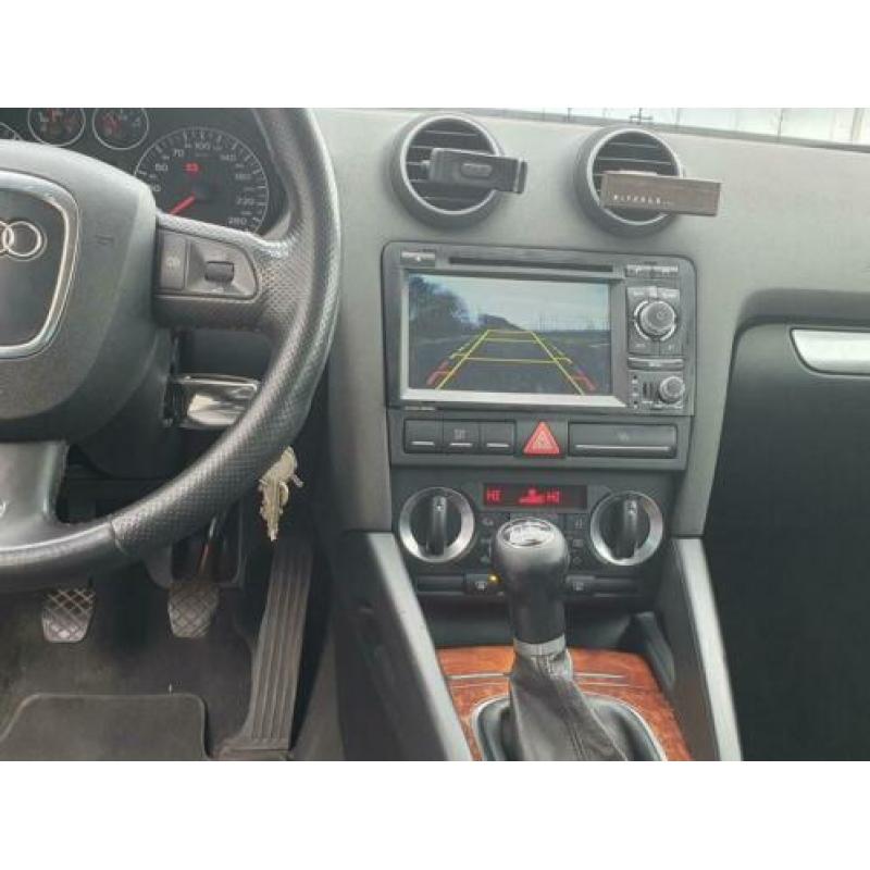 Audi A3 2.0 TDI 103KW 3D 2005 Zwart/leer/navi/dak