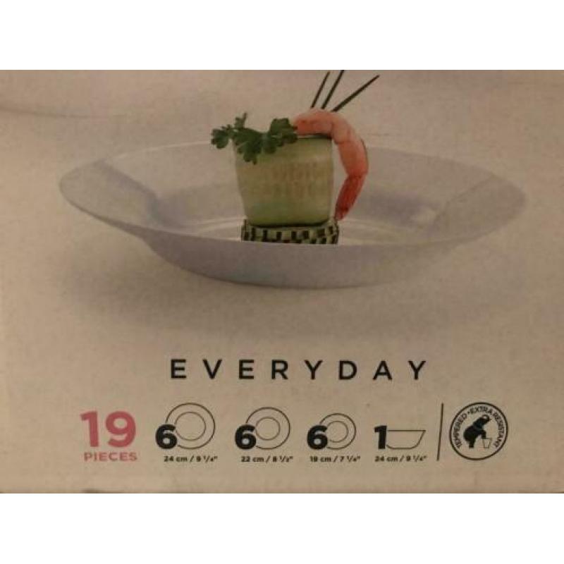 2x Luminarc Servies Set - Nieuw in doos