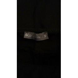 &CO travelstof broek zwart