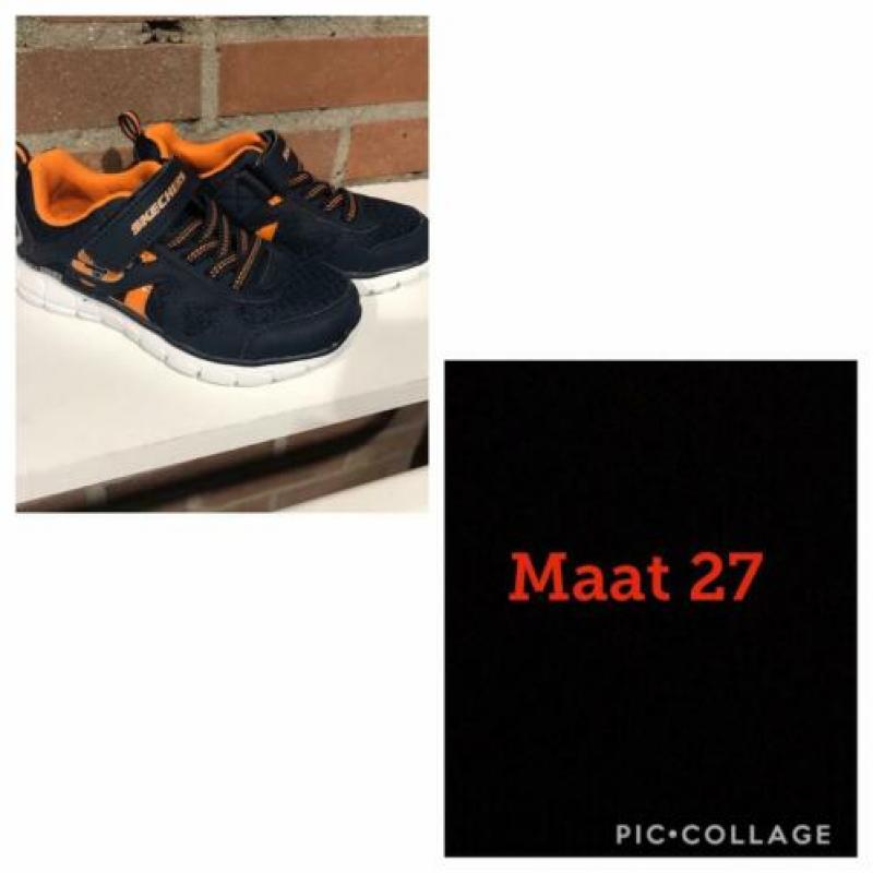 Partij echte Sketchers kinderschoenen