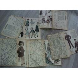 Pakket vintage Marion 1964 compleet met patronen