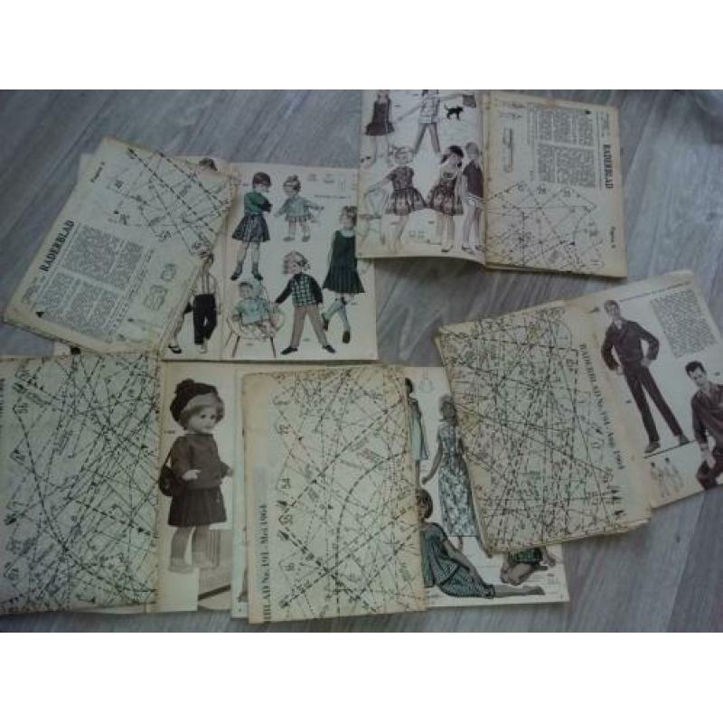 Pakket vintage Marion 1964 compleet met patronen