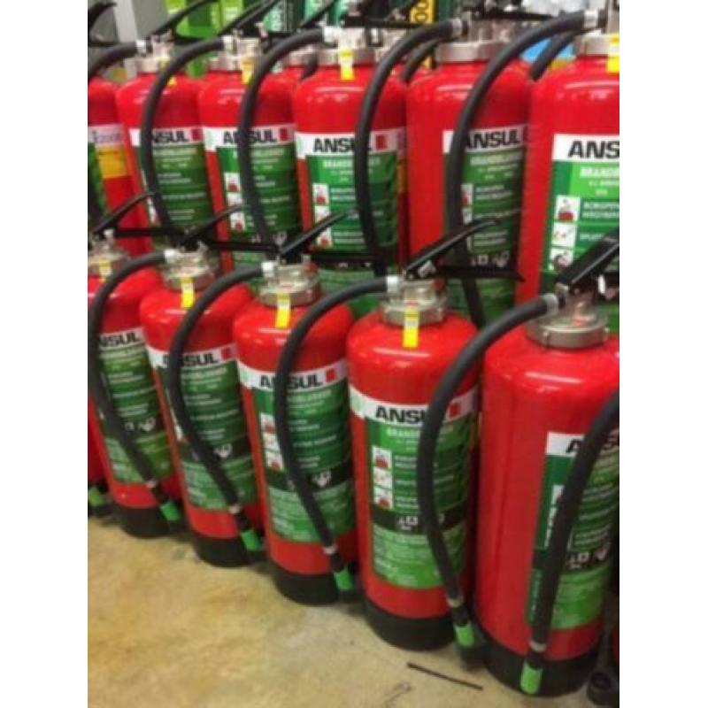 Ansul 6 liter schuim brandblusser met keuring. !!!!