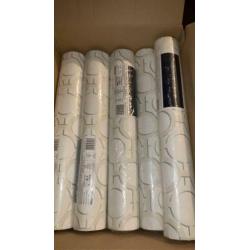 Nieuwe behang van Graham Brown pattern 32-355 ICE withe 5 st