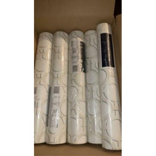 Nieuwe behang van Graham Brown pattern 32-355 ICE withe 5 st