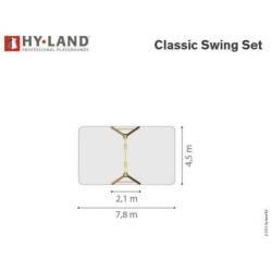 hy-land schommel Classic Swing | degelijke schommel €1073,-