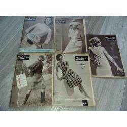 Pakket vintage Marion 1964 compleet met patronen