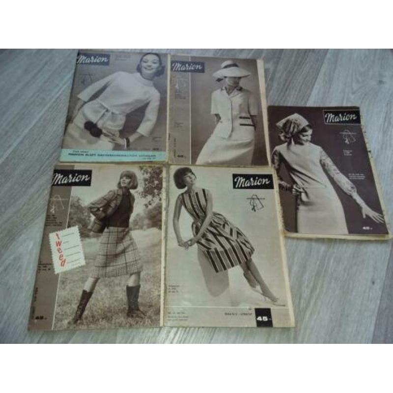 Pakket vintage Marion 1964 compleet met patronen