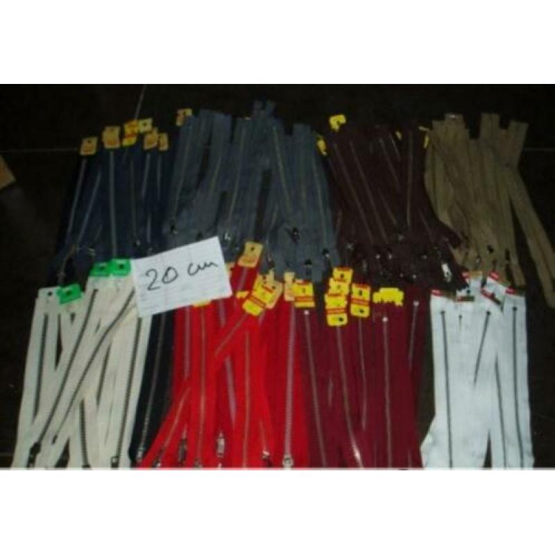 naaien naaien ritsen-metaal-15-cm broekrits + ykk + riri mer