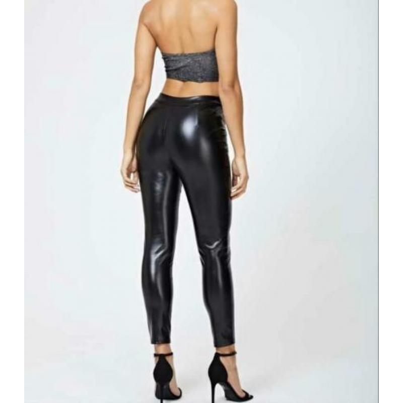 Leren broek maat 38