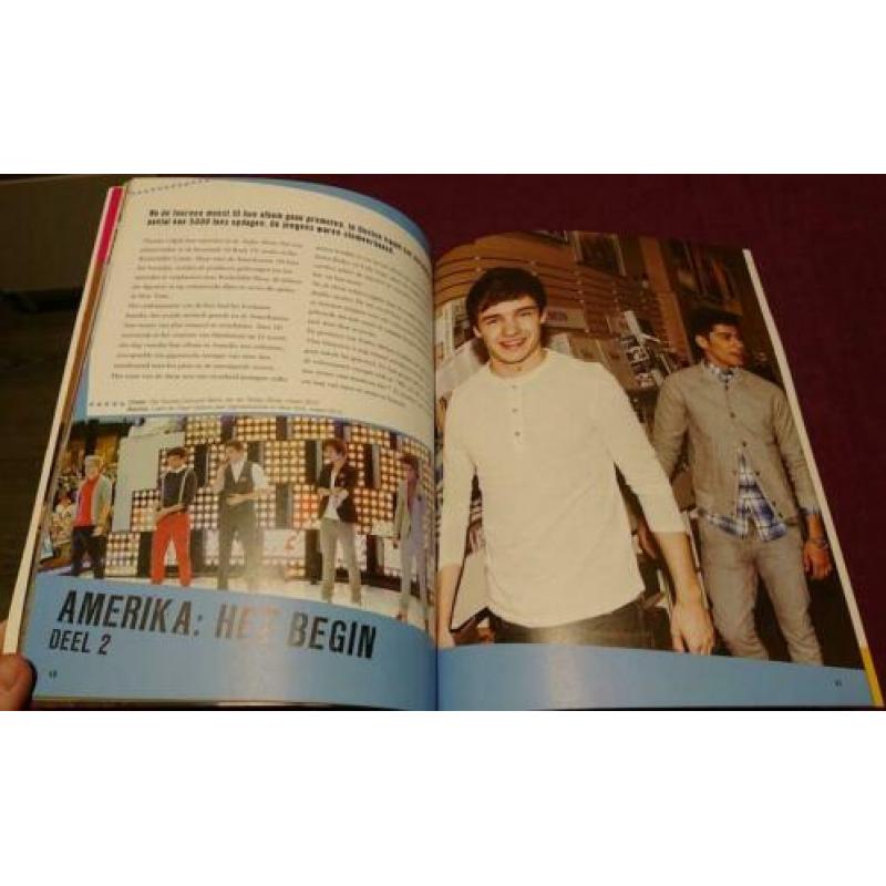 Boek One Direction Backstage NIEUW
