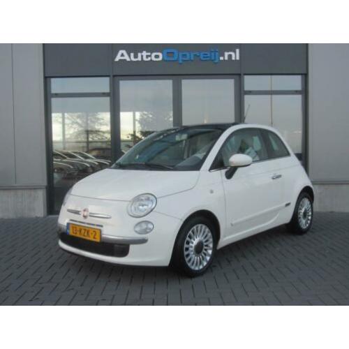 Fiat 500 1.2 Lounge AUTOMAAT Airco, Panoramadak, 1e Eigenaar