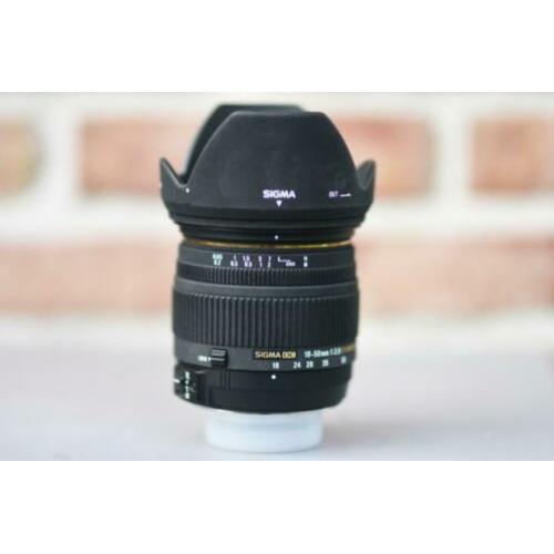 Sigma 18-50 mm 1:2.8 voor Nikon