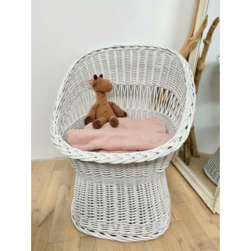 Rotan kinderstoel/pauwstoel
