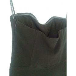 Guess top strapless zwart maat s nieuw!