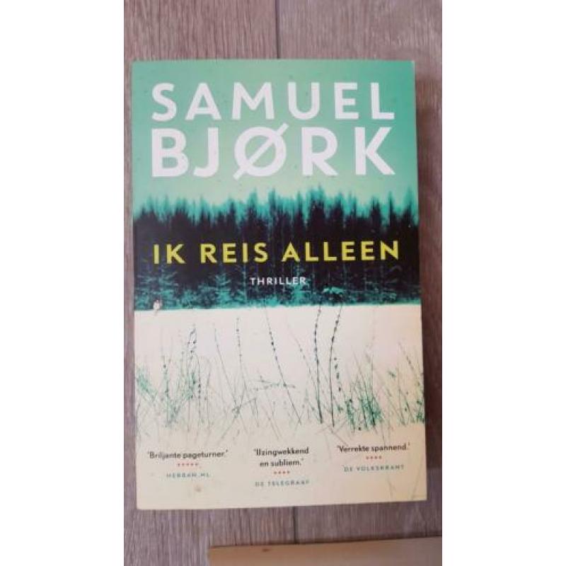 Thrillers in nieuw staat, 9 stuks