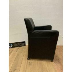 4x Mobitech Clementine / zwart leer