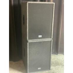 2 DAP RW-18B basspeaker /sub/laag speaker 18 Zoll 300W 8 Ohm