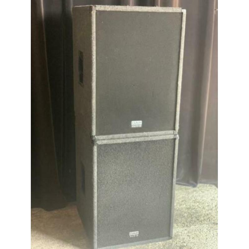 2 DAP RW-18B basspeaker /sub/laag speaker 18 Zoll 300W 8 Ohm