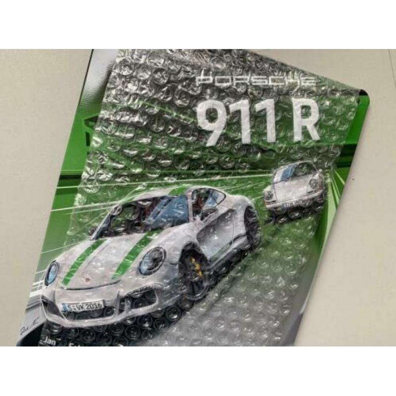 Porsche 911 / 991 R metalen bureaukalender ongebruikt