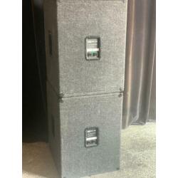2 DAP RW-18B basspeaker /sub/laag speaker 18 Zoll 300W 8 Ohm