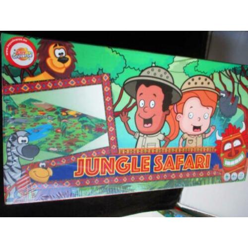 Jungle Safari~Jungel Spel~Nieuw in Cellofaan~Kado Waardig