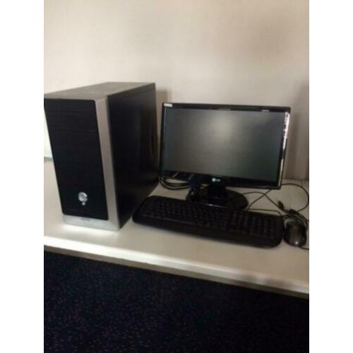 Senioren / Home / School Pc Asus Quad@ Core 500gb HD + LCD