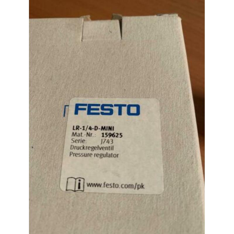Festo LR-1/4-D-MINI (159625) drukregelventiel / manometer
