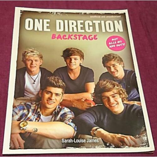 Boek One Direction Backstage NIEUW