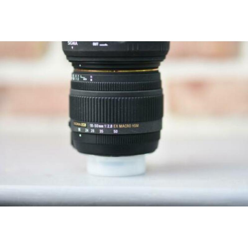 Sigma 18-50 mm 1:2.8 voor Nikon