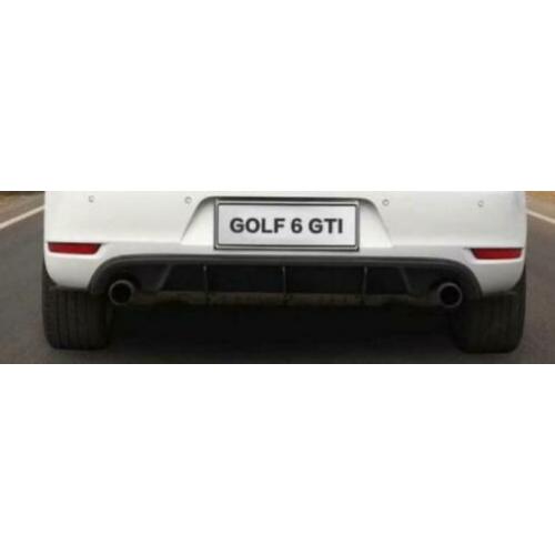VW Golf 6 GTI Diffuser agressief extender