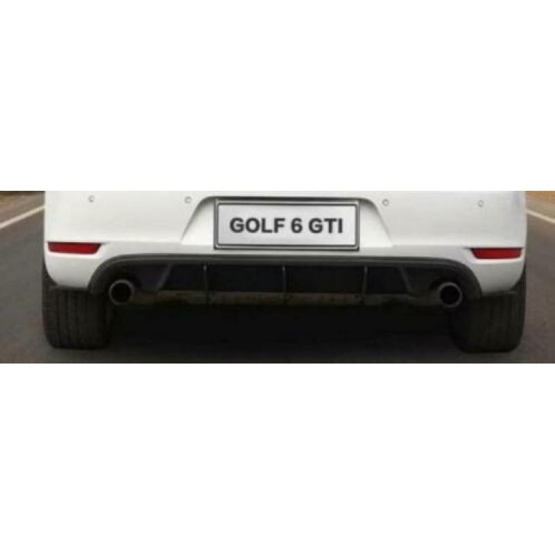 VW Golf 6 GTI Diffuser agressief extender