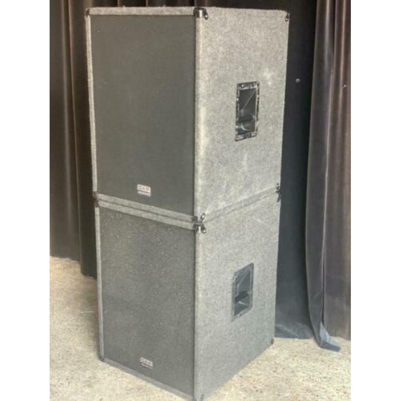 2 DAP RW-18B basspeaker /sub/laag speaker 18 Zoll 300W 8 Ohm