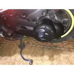 Dark Nardogrey/Blue Vespa S 4 takt snor te koop!