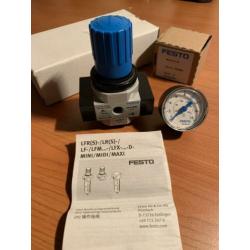 Festo LR-1/4-D-MINI (159625) drukregelventiel / manometer