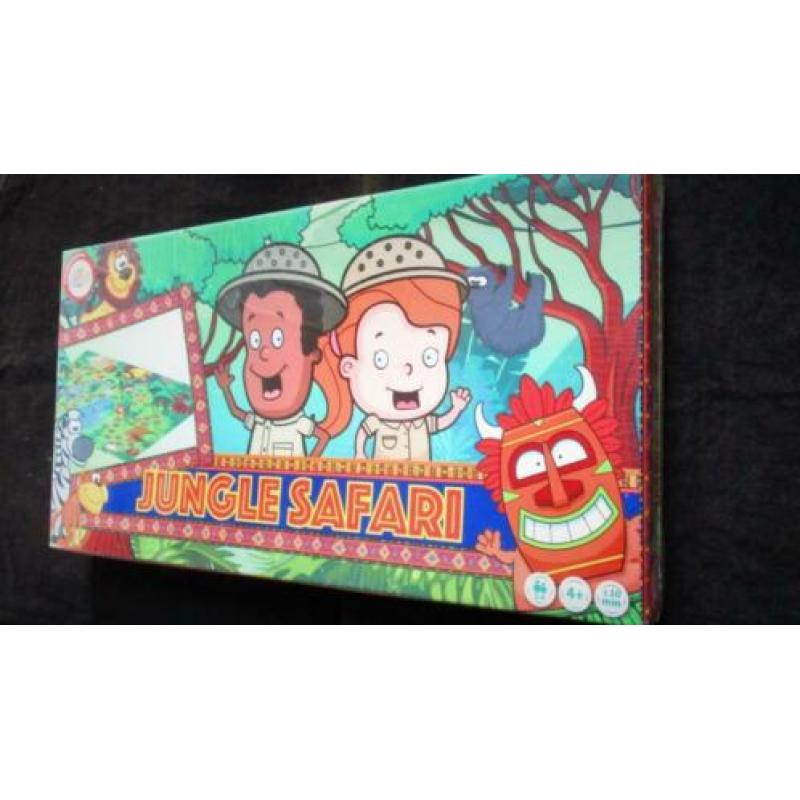 Jungle Safari~Jungel Spel~Nieuw in Cellofaan~Kado Waardig